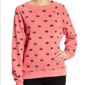 wildfox lips sweatshirt